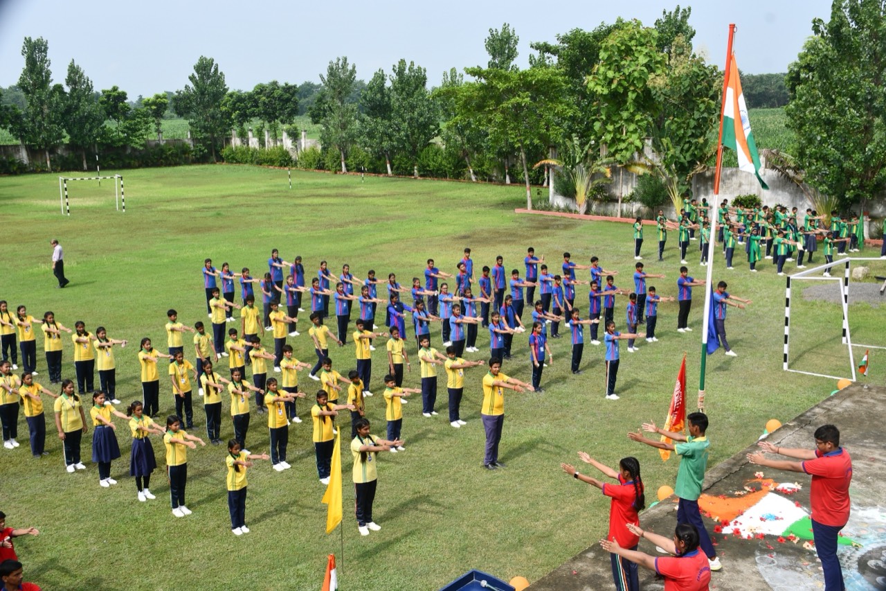 Independence Day celebration at The Chandrasheel School