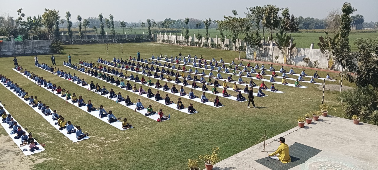 International Yoga Day at The Chandrasheel School