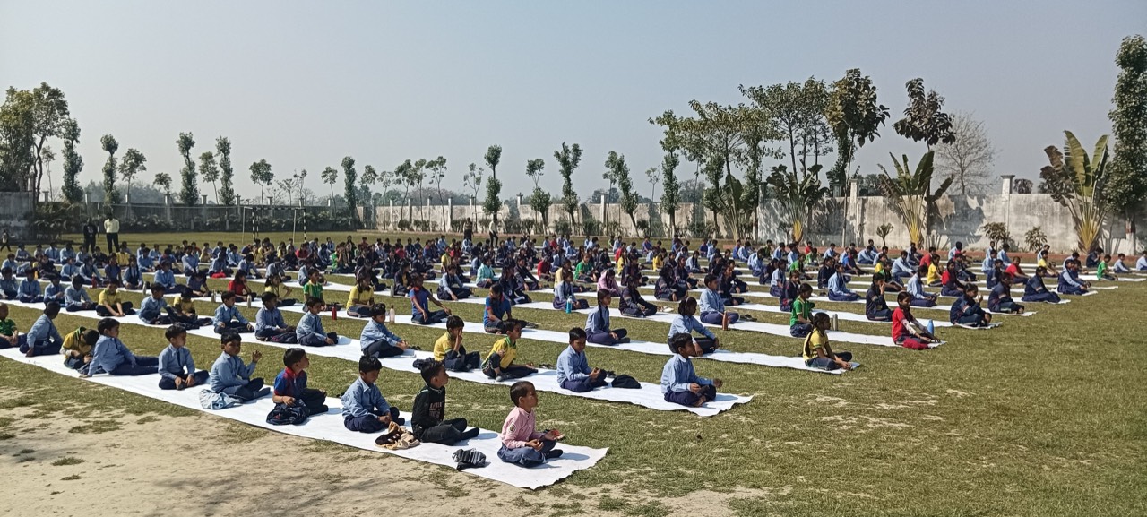 International Yoga Day at The Chandrasheel School